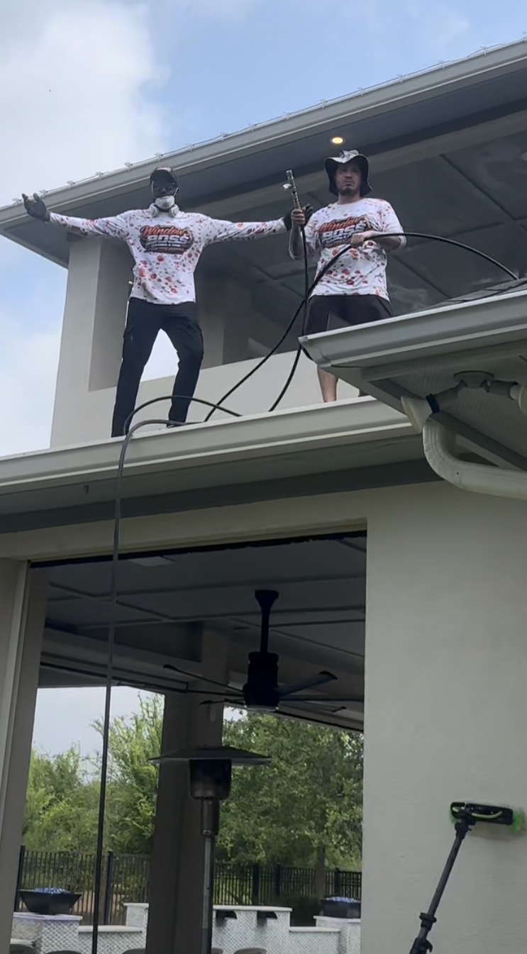 Soft Washing in Houston TX