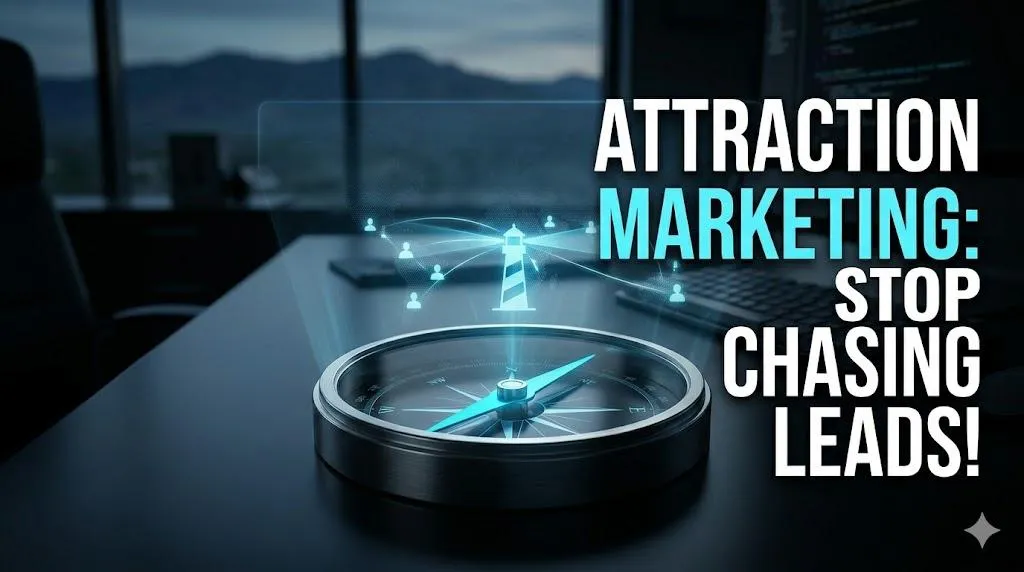 Stop Chasing Leads: The Attraction Marketing Reset for 2026