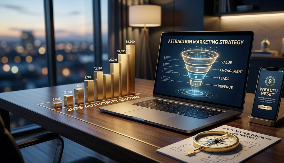 The 2026 Attraction Marketing Blueprint: Stop Chasing, Start Attracting
