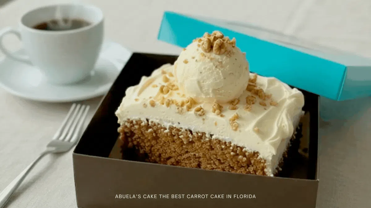 The Best Homemade Carrot Cake in Florida- Abuela's Cake