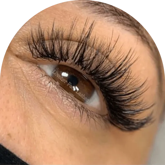Hybrid full set mixing classic and volume for soft fullness
