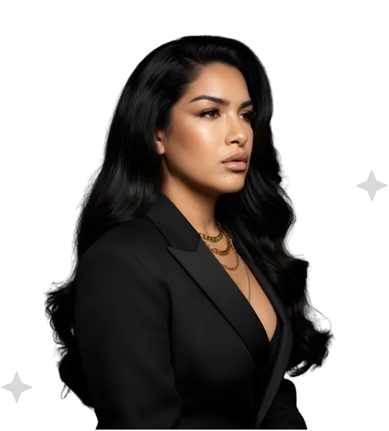 Portrait of Saby Solange, 5× certified lash artist and educator