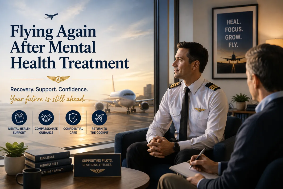 Flying Again After Mental Health Treatment
