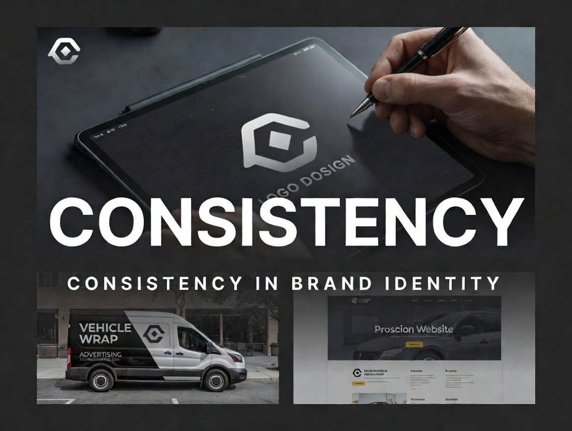 The Importance of Professional Branding for Small Businesses – Memorable Logo, Advertising Vehicle Wrap, Professional Website, and Consistent Social Media Presence