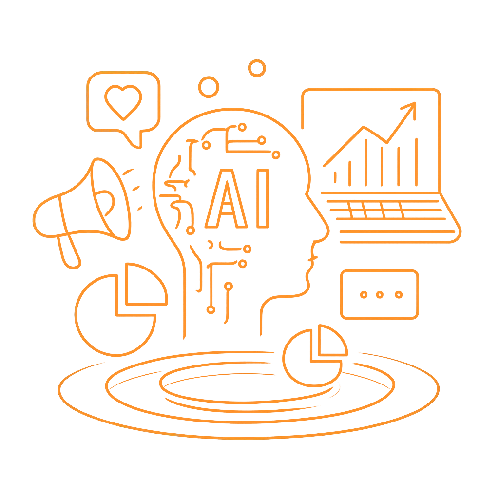 Équipe CK Digital en réunion de planification de campagne AI Marketing pour notre AI agency