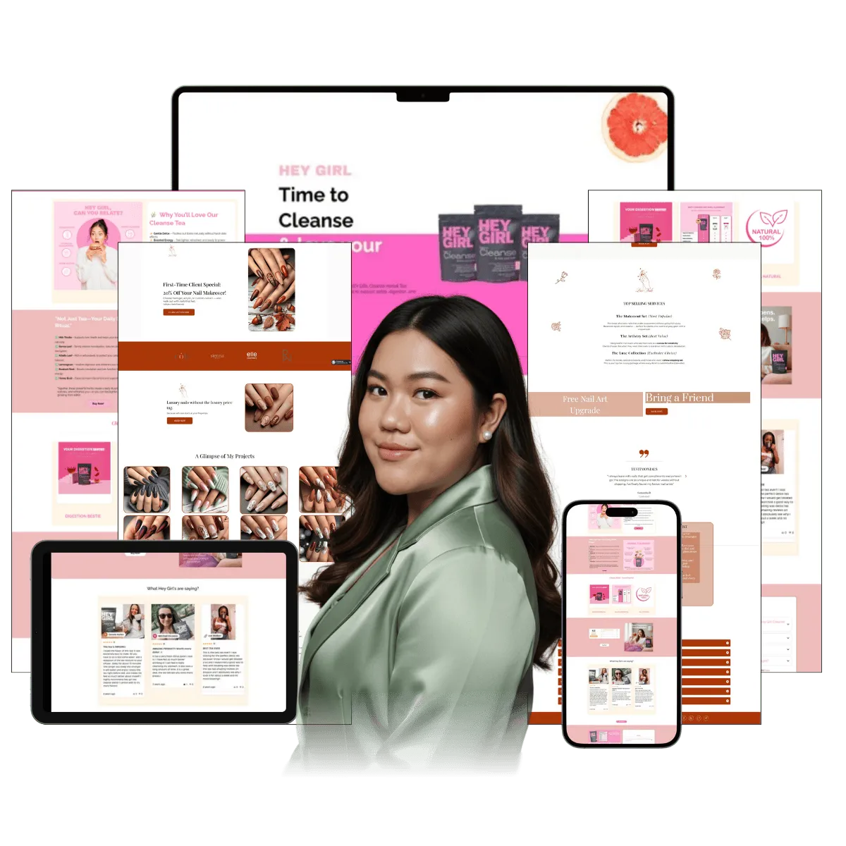 High-converting sales funnel for health coaches