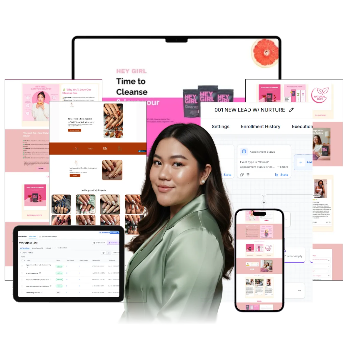 High-converting sales funnel for health coaches