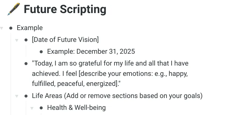 New Perfect YOU Future Scripting 