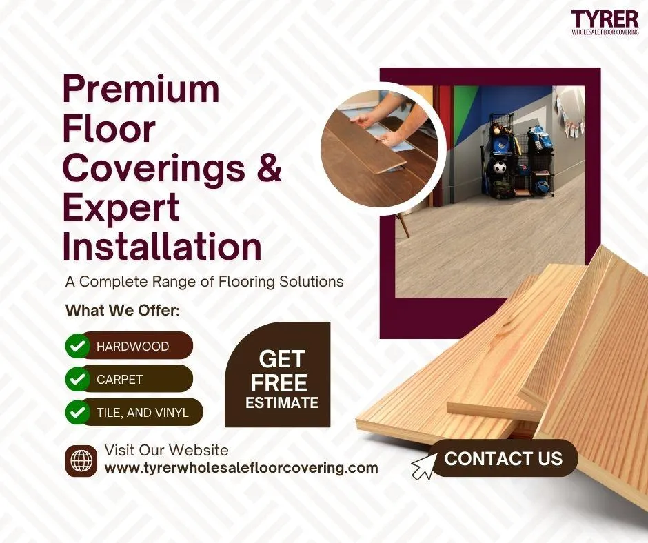 Tyrer Floorr Coverings ad graphics