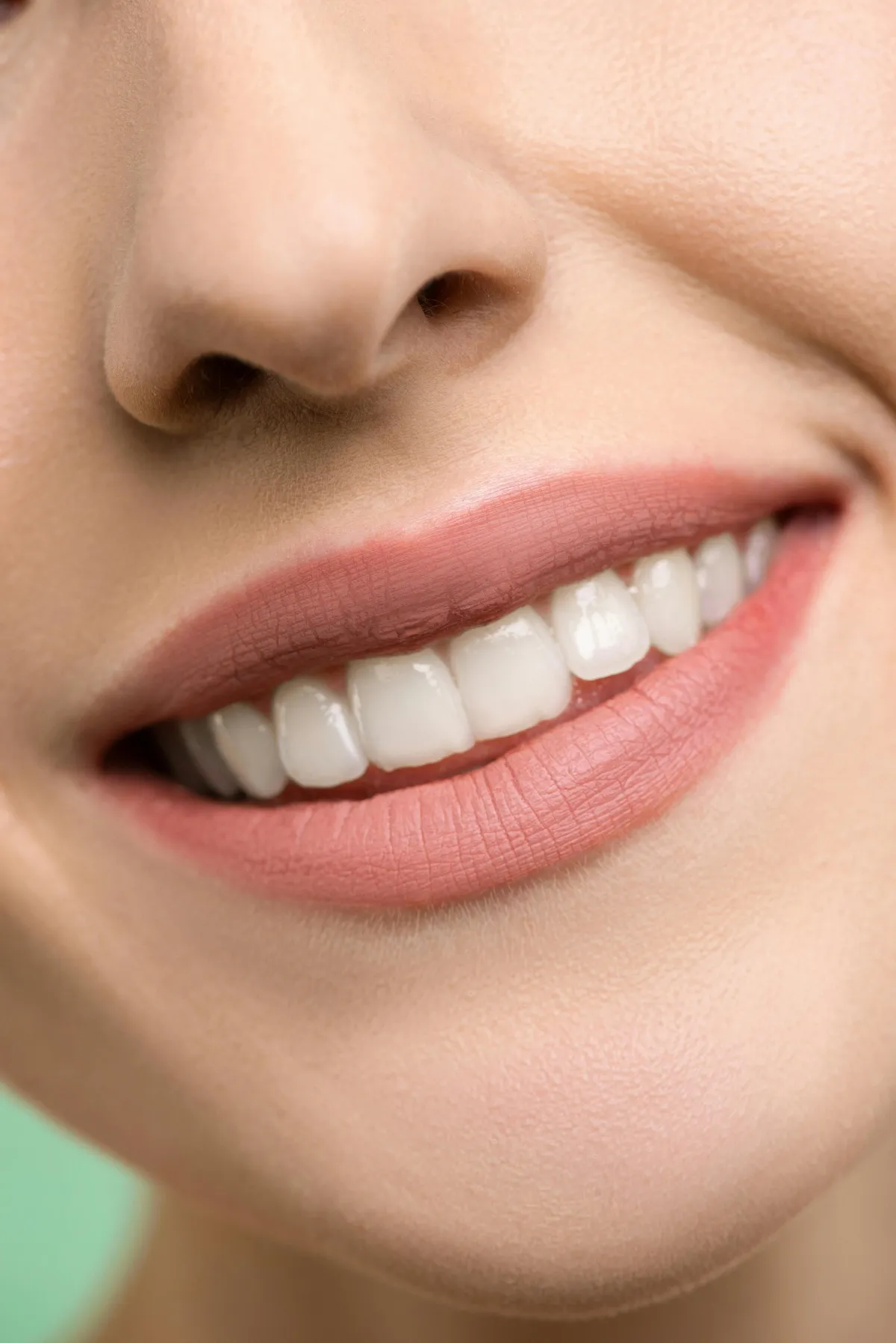 Woman smiling