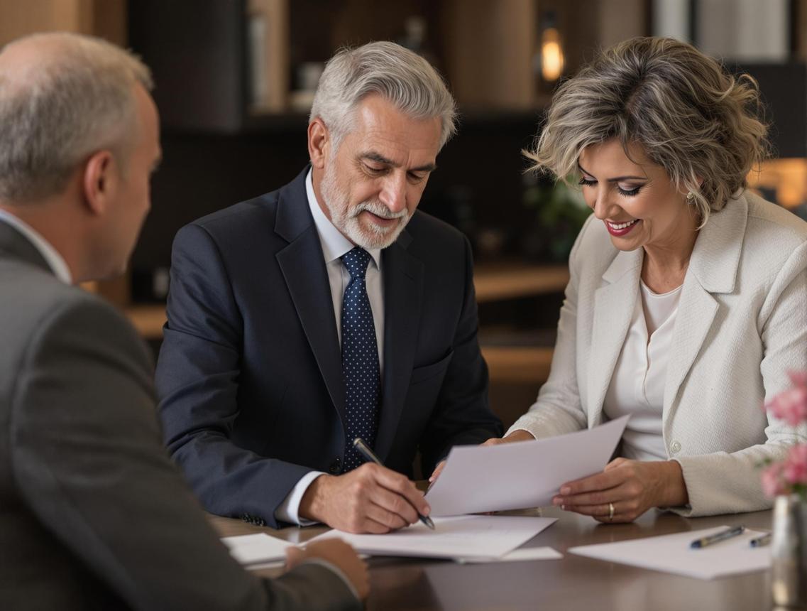 a white building with wooden doors and windows