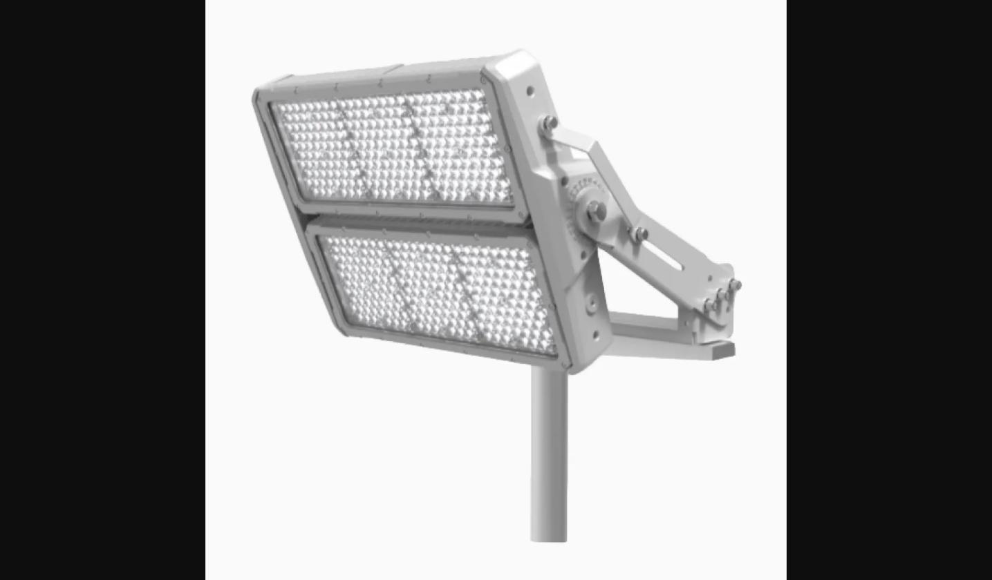 Heavy-duty LED floodlight rated for mine site conditions