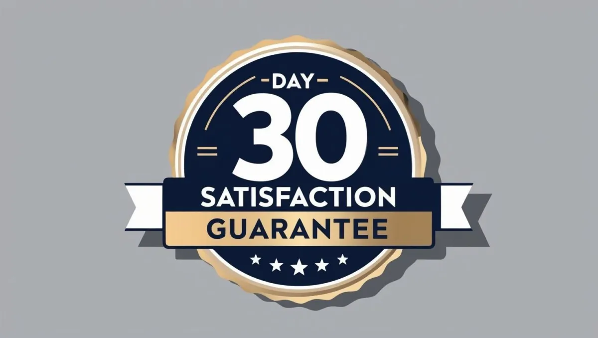 30 Day Satisfaction Guarantee