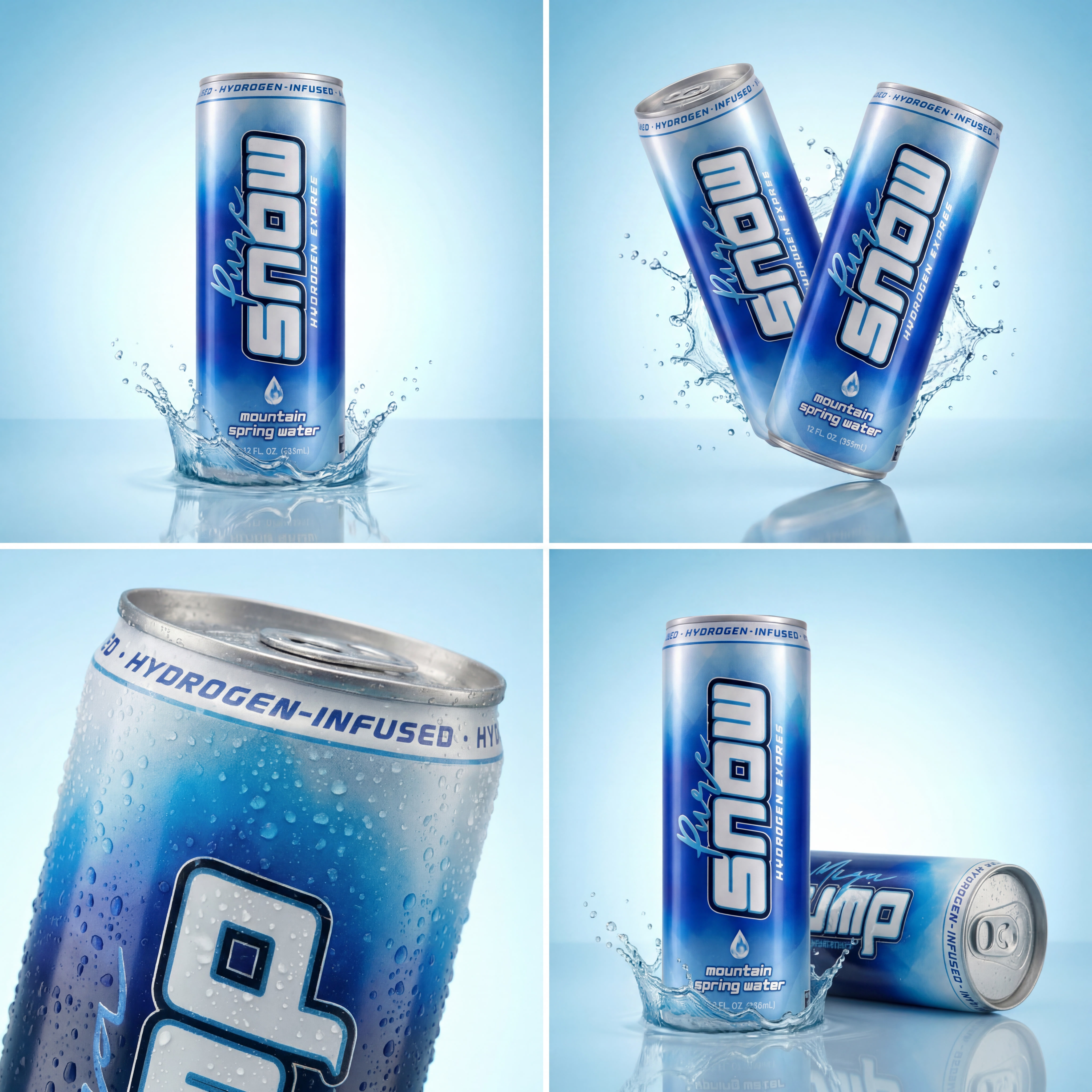Pure Snow hydrogen water can - 2-3 PPM molecular hydrogen
