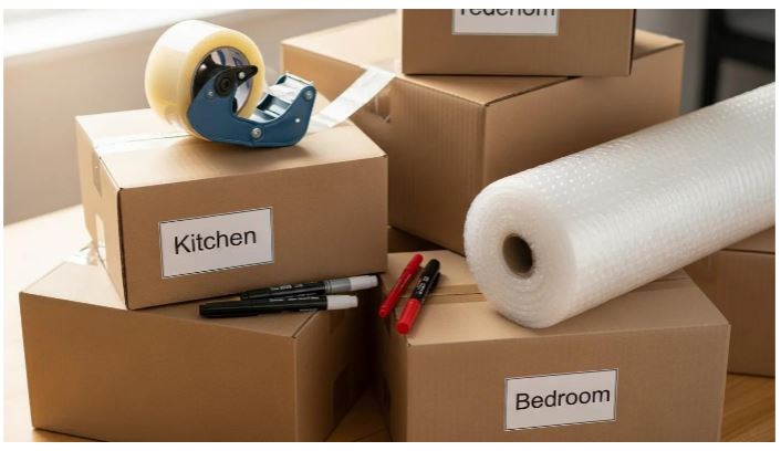 How Can I Determine the Right Size and Quantity of Moving Boxes Required?