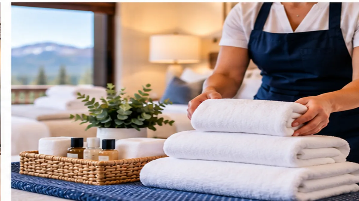 Professional eco-friendly home cleaning team preparing modern residence