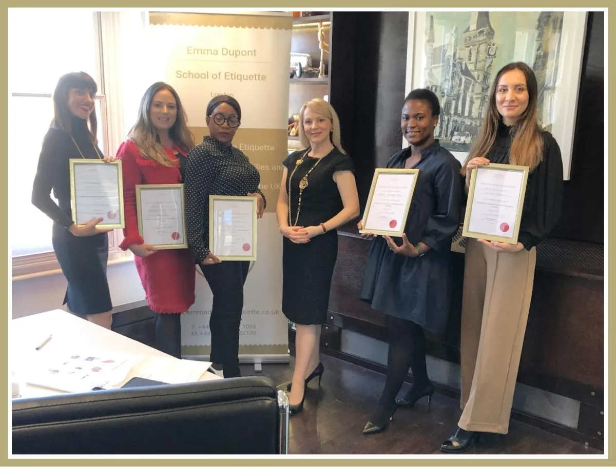 Group Etiquette Classes in London