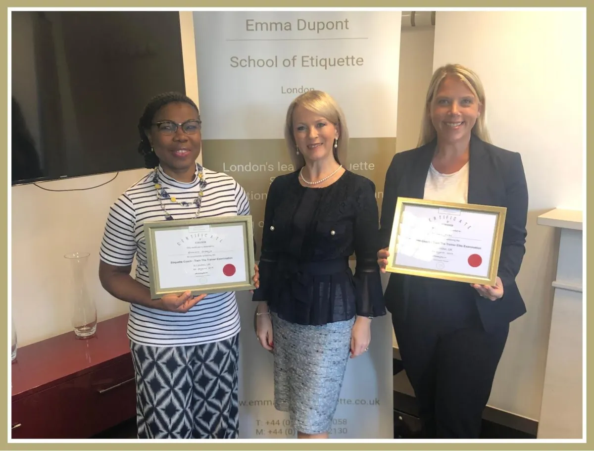 Small Group Etiquette Masterclasses