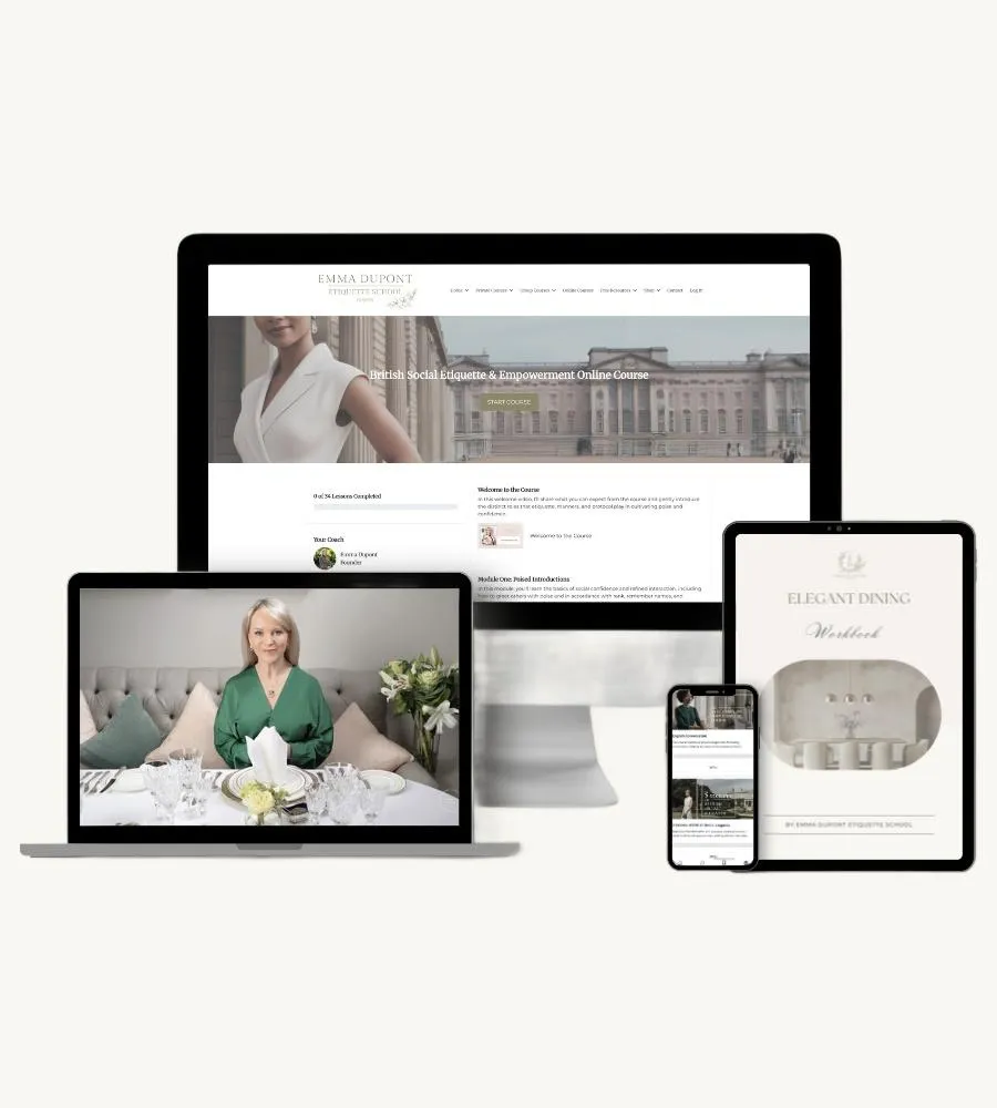Online Etiquette Lessons
