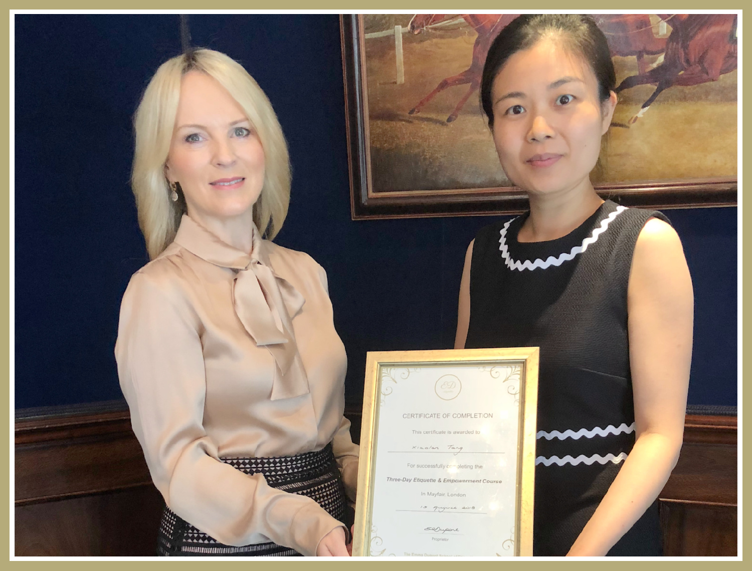 london etiquette courses