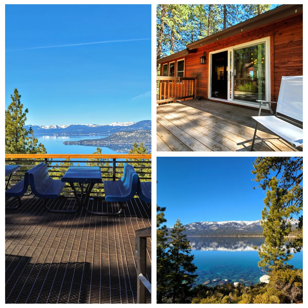 Experience the beauty of Stunning Lake Tahoe at Incline85. Take a bike ride or stroll along the lake and savor the serene atmosphere from your private deck, complete with outdoor amenities for a perfect getaway.