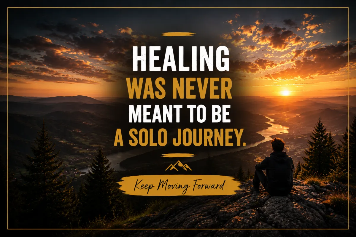 Healing Was Never Meant To Be A Solo Journey
