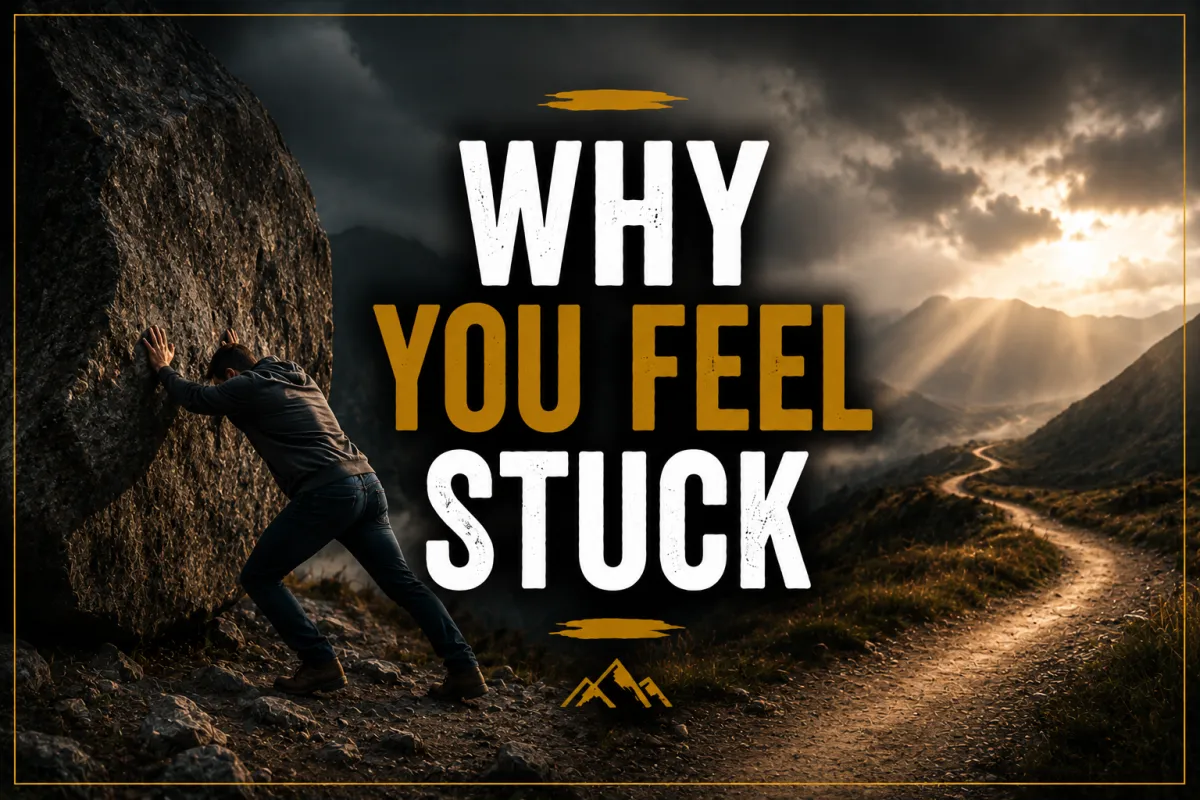 WHY YOU FEEL STUCK