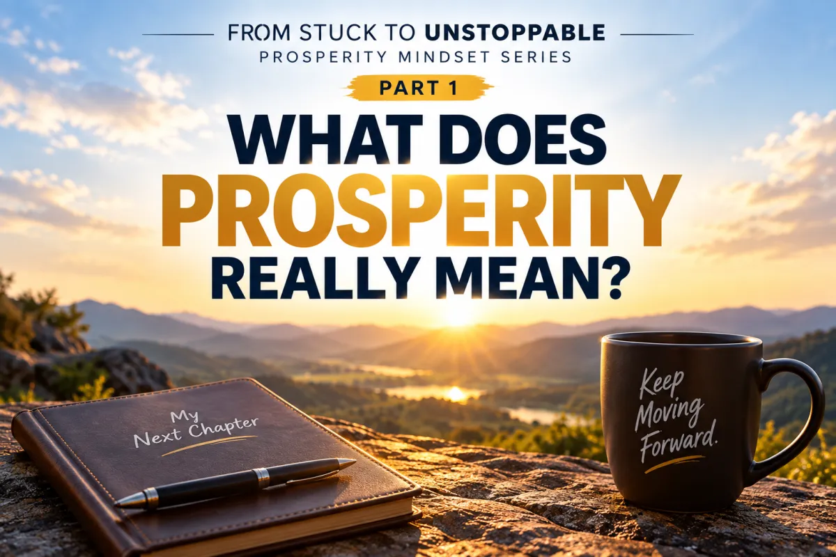 From Stuck to Unstoppable – Part 1: What Does Prosperity Really Mean?