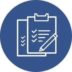 Checklist Blue Icon