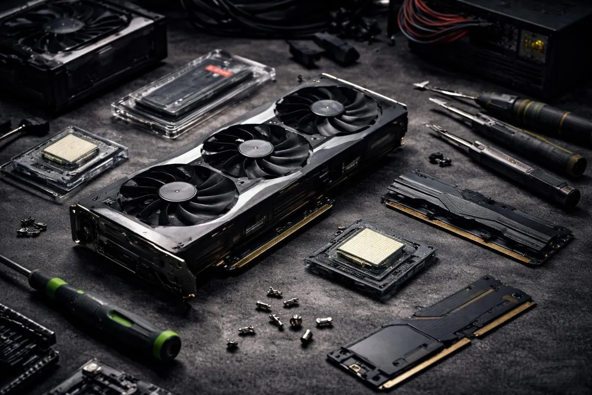 a tool kit with tools in it sitting on a table