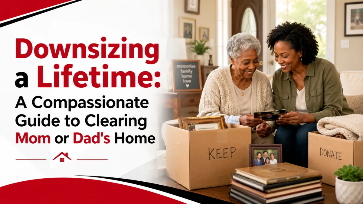 Downsizing a Lifetime: A Compassionate Guide to Clearing Mom or Dad's Home