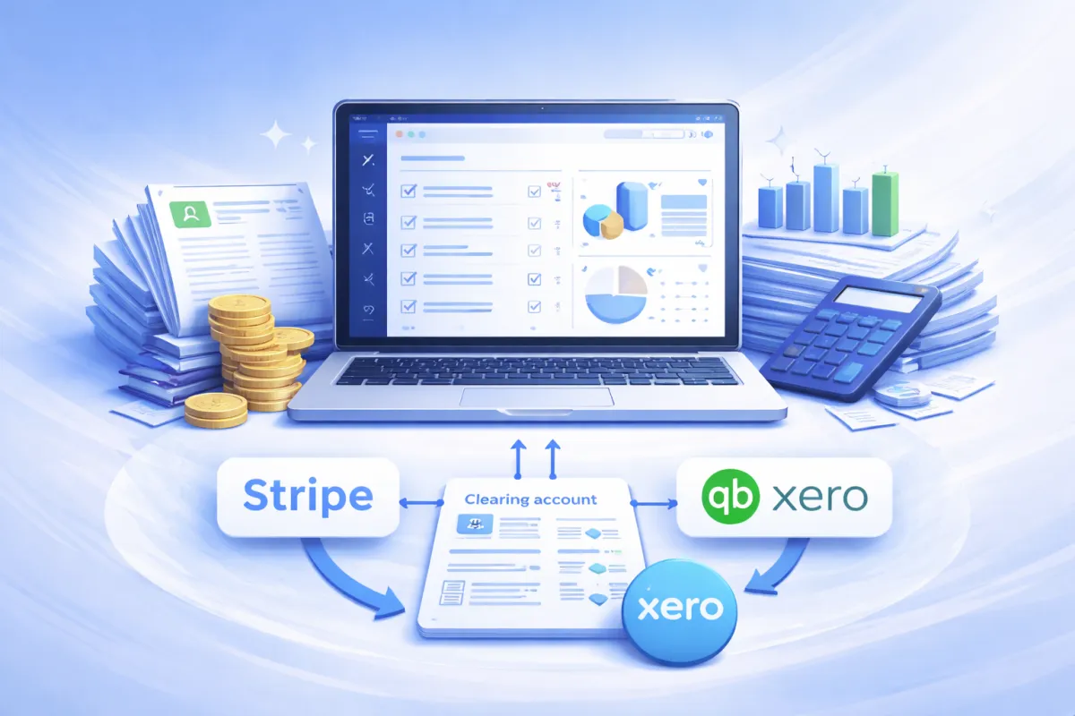Stripe → QBO/Xero Reconciliation