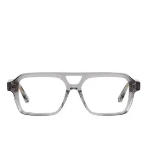 Bold transparent eyewear frame showcasing modern design, part of Enjoy Optical's trendy eyewear collection.