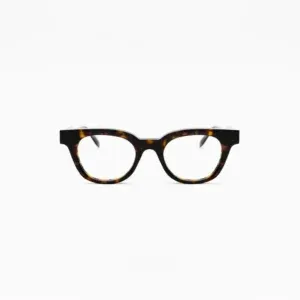 Bold tortoiseshell eyewear frame from Enjoy Optical's collection, showcasing trendy design and stylish appeal.