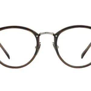 Luxury eyewear featuring round, thin-framed glasses, emphasizing sophisticated design under the 'Quiet Luxury' theme.
