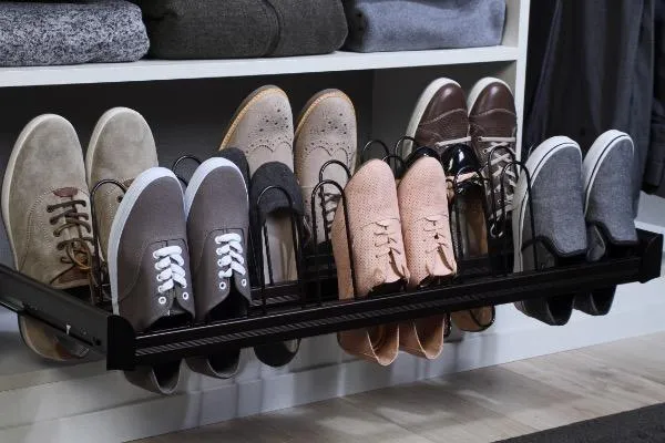 Shoe Organizer Closet Accessory