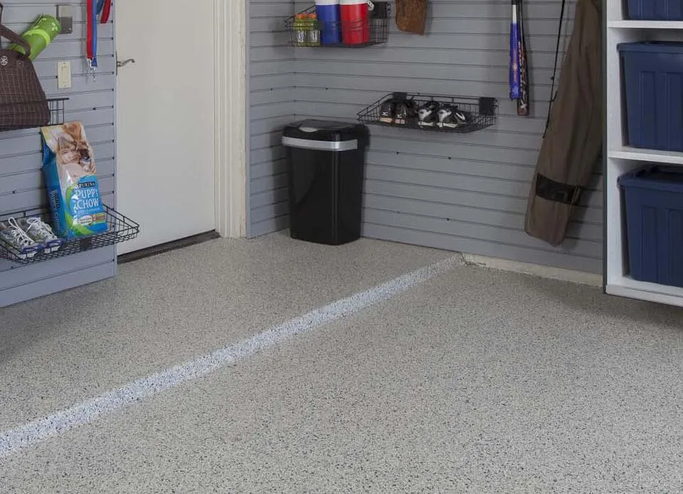 Epoxy garage floor