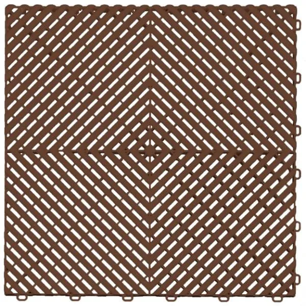 Chocolate Brown Swisstrax Floor Tile