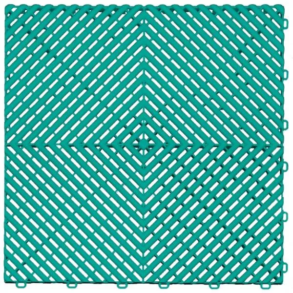 Teal Swisstrax Floor Tile