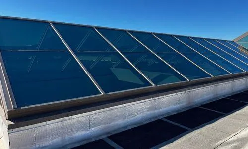 Contemporary Scottsdale residence with large panoramic windows maintained by Clean View Window Washing
