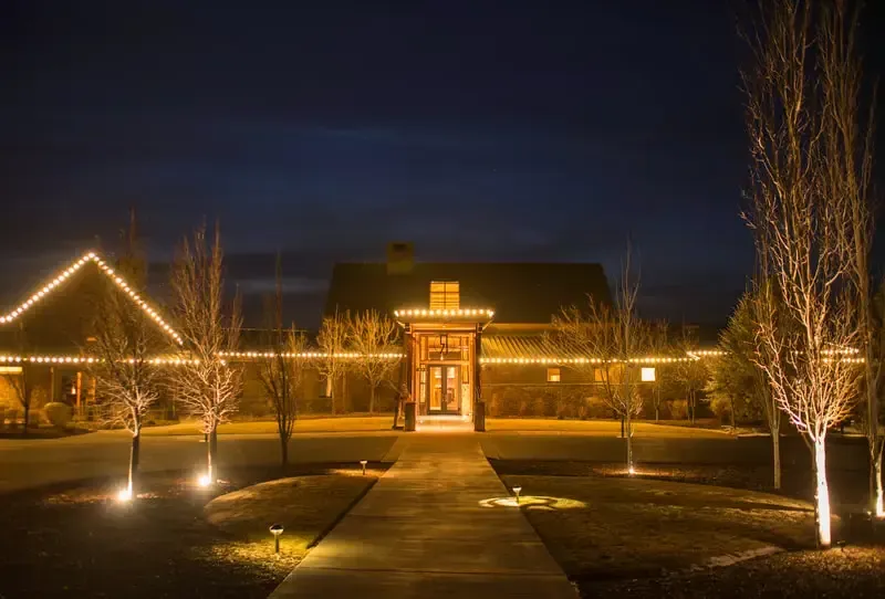 Commercial Holiday Lights Installation