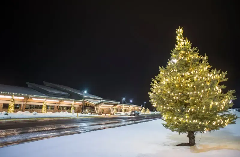 Commercial Holiday Lights Installation