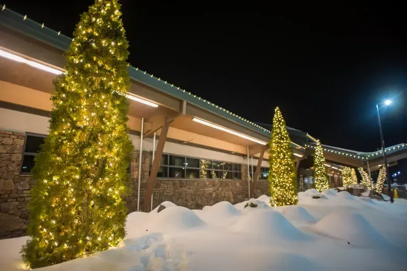 Commercial Holiday Lights Installation