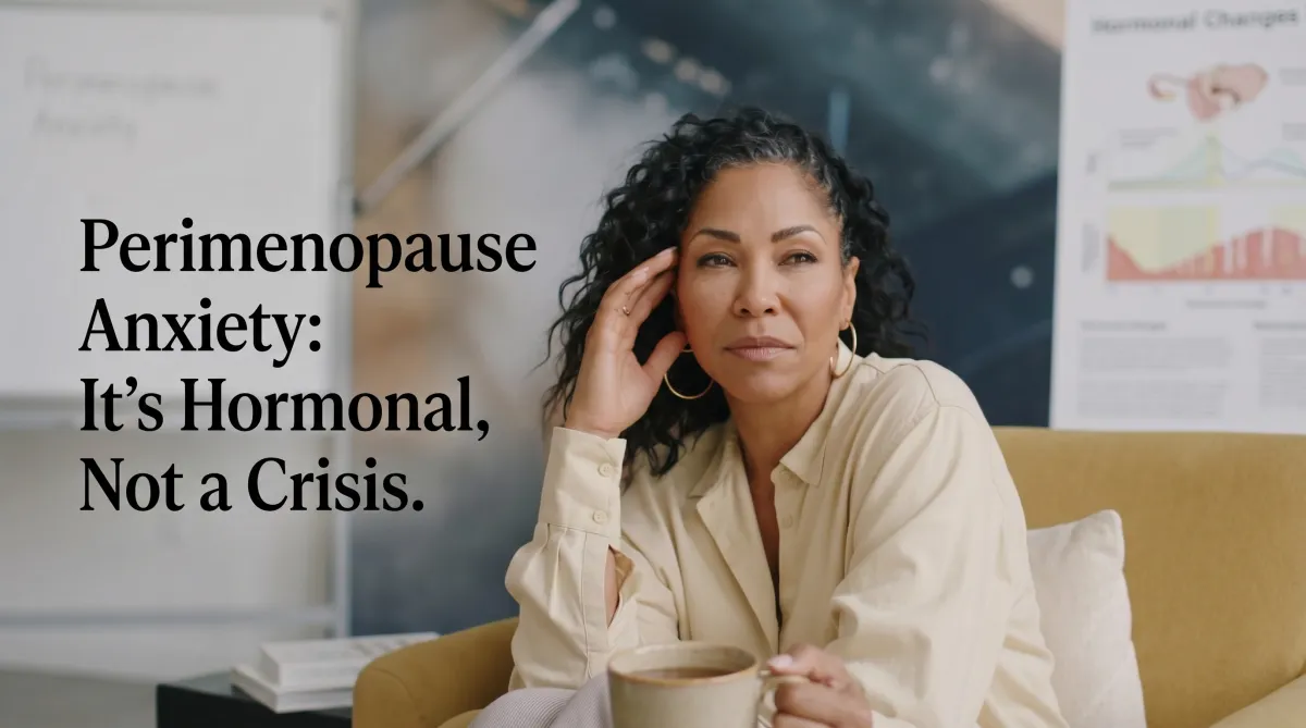 Why Anxiety Gets Worse in Perimenopause — The Gut Connection