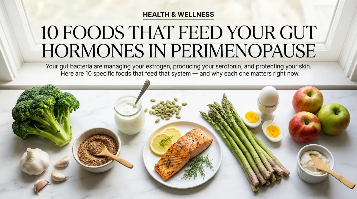 10 Foods That Feed Your Gut Hormones in Perimenopause