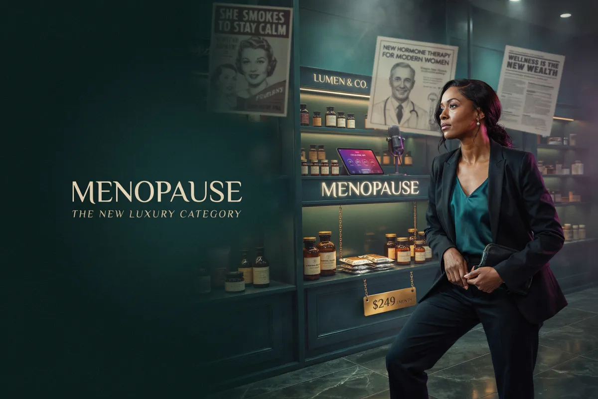 Menopause Is the Product: When the Market Found Us