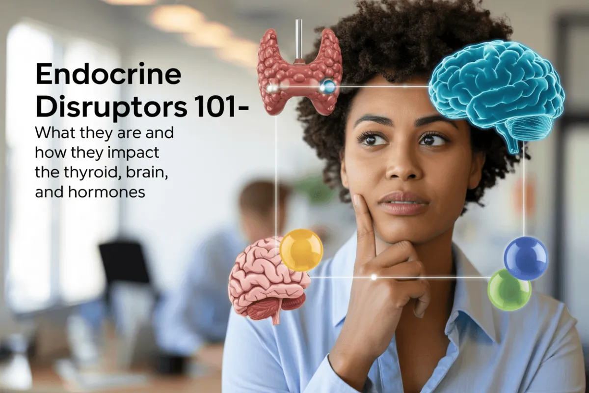 Small Dose, Big Disruption: What Endocrine Disruptors Are Doing to Your Brain, Hormones, and Mood