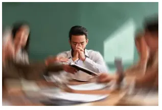 HR Diector in a whirlwind of paperwork