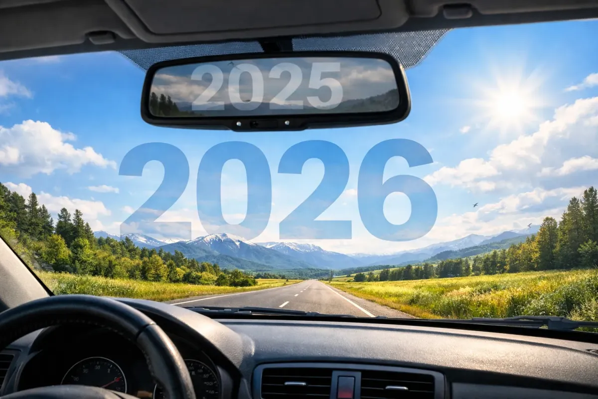 Rearview Mirrors and Windshields: How We Enter a New Year