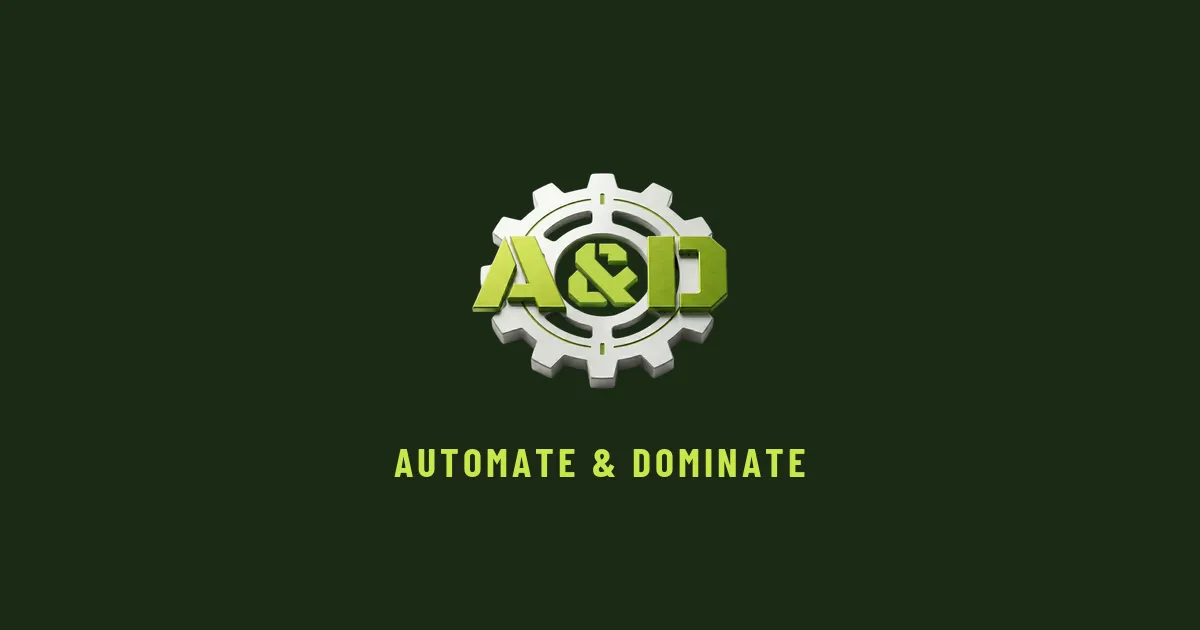 Automate & Dominate logo